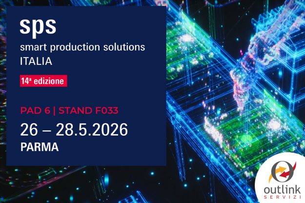 Outlink SPS Italia 2026 marcatura CE macchine e documentazione tecnica per automazione industriale
